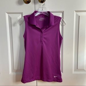 Nike sleeveless Golf Polo
